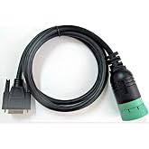 Xpertx Solutions W1 Connector Diag Cable for John Deere EDL V2 and V3 | Compatible with Cable # DS10150, Aftermarket Replacement