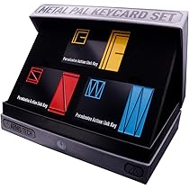 Metal Gear Solid PAL Key Cards Limited Edition 3-Piece Metal Set