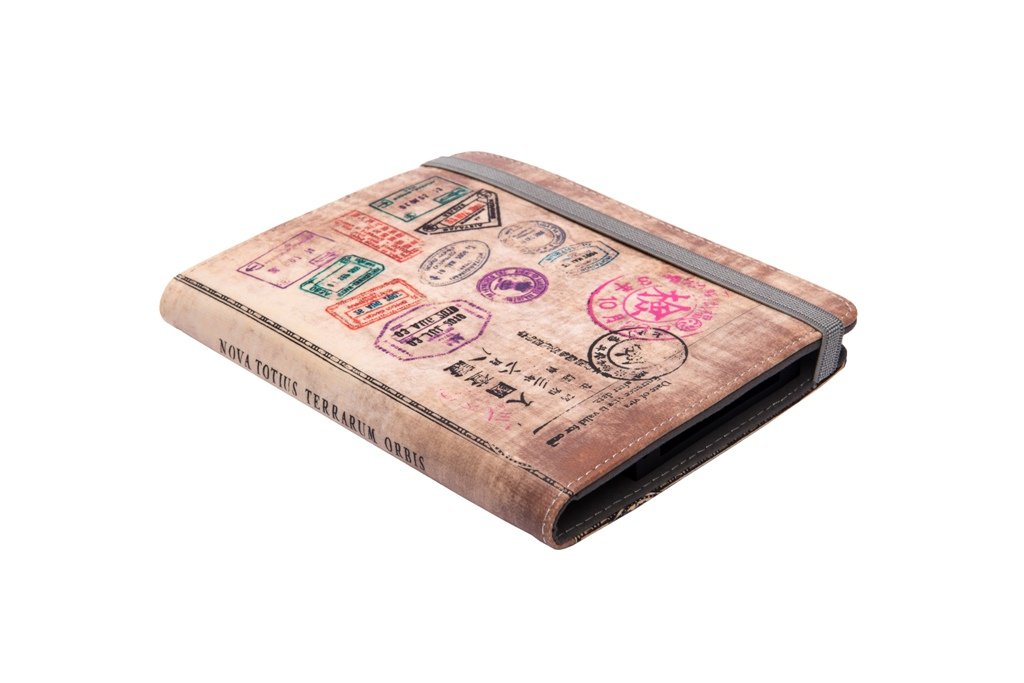 Silver HT 6 111937140199 Universal Case for Ebook Readers With Design Travel