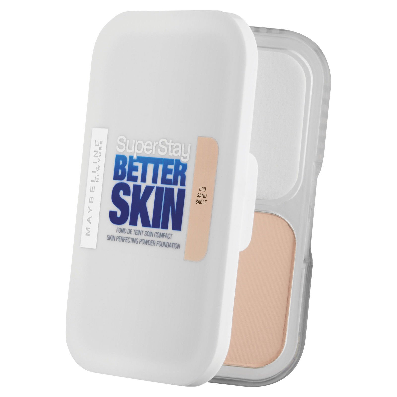 Maybelline Superstay Better Skin Powder Compact Foundation 9g - 030 Sand