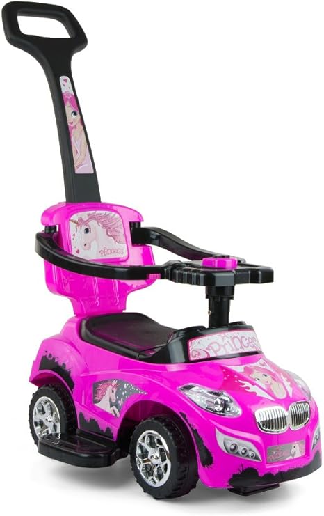 push along car with parent handle