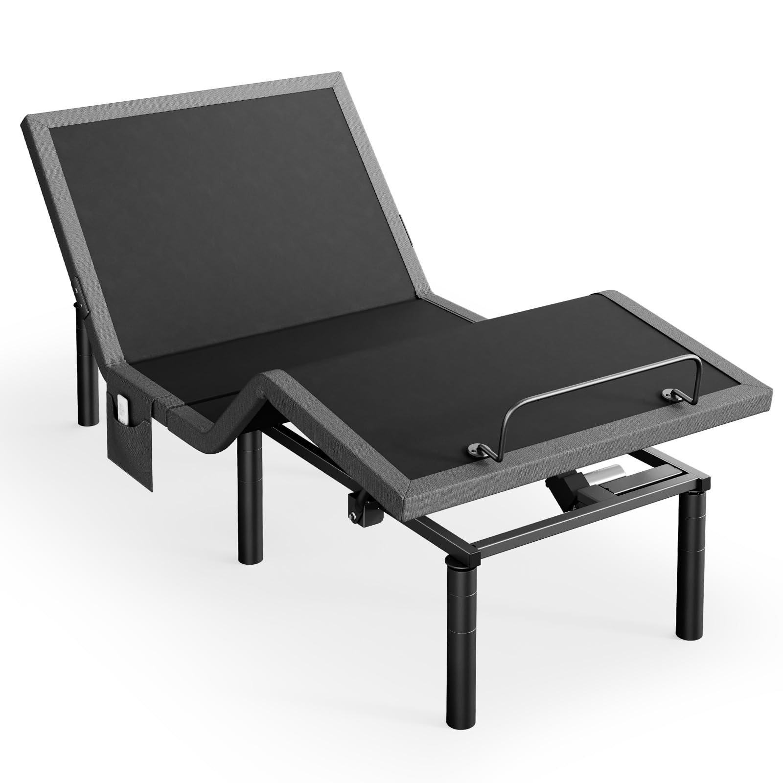 Marsail Twin XL Adjustable Bed Base - Dual Motor Smart Frame With Wireless Remote, Zero Gravity, Anti-Snore, USB Ports, 3-Min Assembly