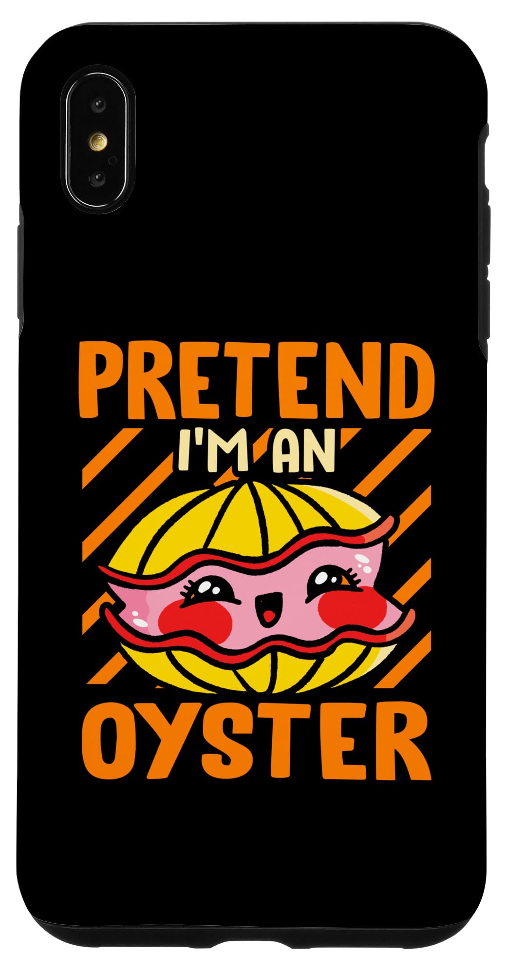 iPhone XS Max Oyster Shellfish Halloween I'm An Oyster Case