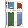 NIV, NKJV, NLT, The Message, (Contemporary Comparative) Parallel Bible, Hardcover