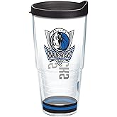 Tervis Made in USA Double Walled NBA Dallas Mavericks Arctic Insulated Tumbler Cup Keeps Drinks Cold & Hot, 24oz, Classic
