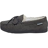 Bearpaw Men's Moc Ii Multiple Colors | Men's Slip Charcoal Corduroy - 9 Medium