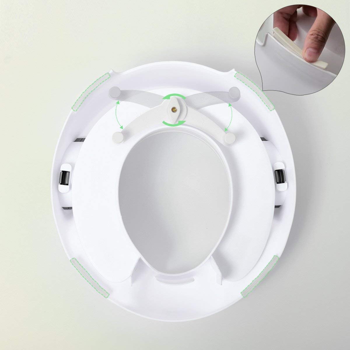 Reductor De Wc Para Bebe Tapa Wc Con Reposabrazos Asiento De Inodoro Para Ninos Redondos Y Ovalados Bebe Asientos