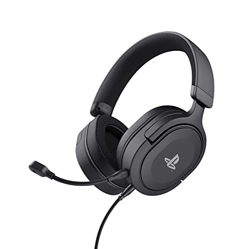 GXTrust Forta PS5 Gaming Headset Lizenziert für PlayStation 5, Schwarz