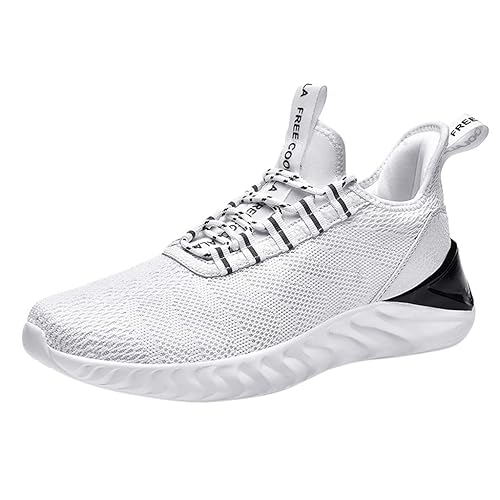 Zapatos Hombre Deporte de Baloncesto Sneakers de Malla para Correr ...