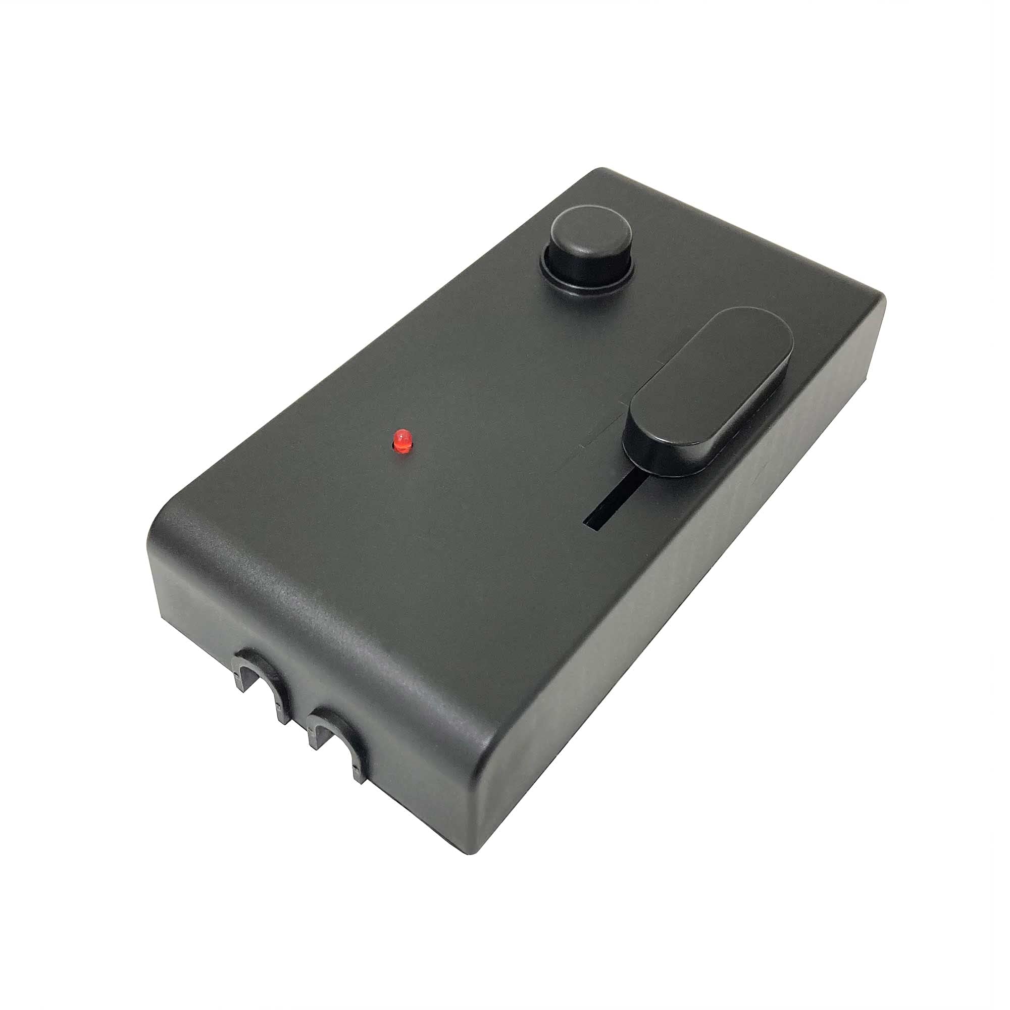Foot Dimmer with on/off Switch and Night Location LED Black 60-300 Watts