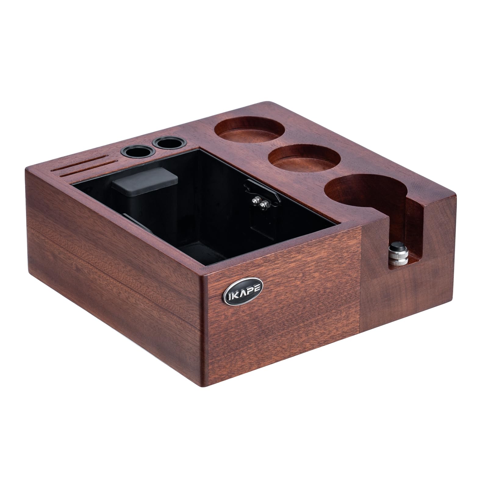 IKAPE V2 Espresso Knock Box, Espresso Coffee Organizer Box Fit for ...