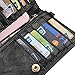 Realer Women's Wallet Clutch Double Zipper Card Holder Case Gift Purse