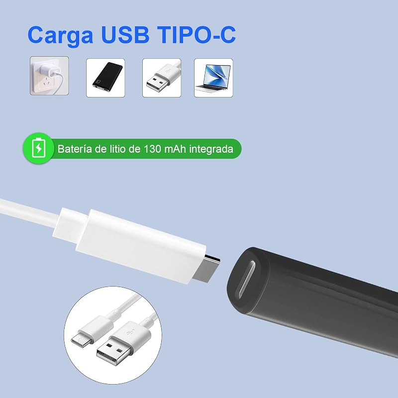 Kit inalámbrico de limpieza de oídos, limpiador de oídos con otoscopio con cámara HD, carga USB, kit de limpieza visual de oídos con 6 LED para el cuidado familiar — foto 4 de 8