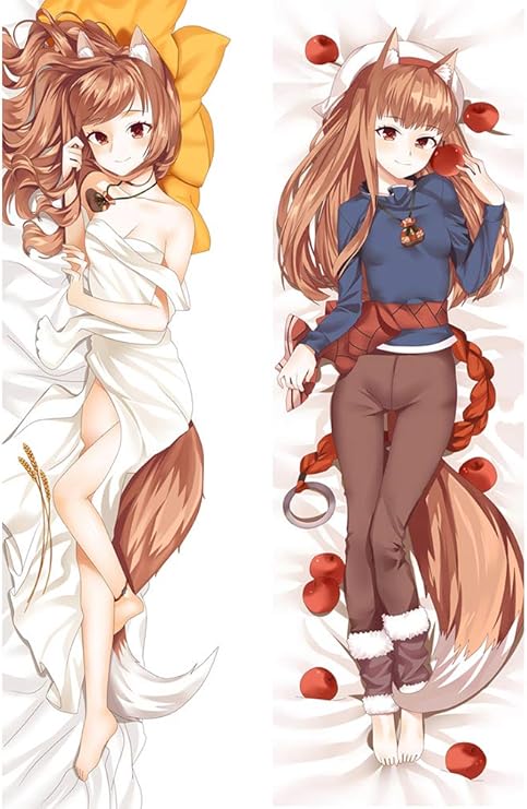 Amazon Com Shanng Holo Spice Wolf Anime Darling Hugs Covered