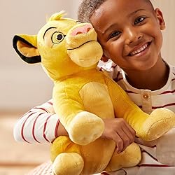 DISNEY STORE Official Simba Medium Soft Toy for