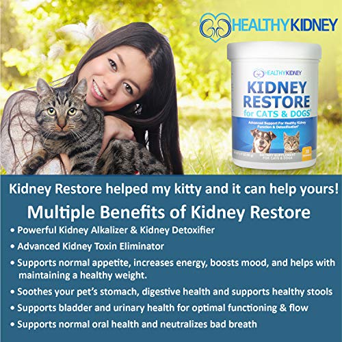 Cat and Dog Kidney Support, Natural Renal Supplements to Support Pets