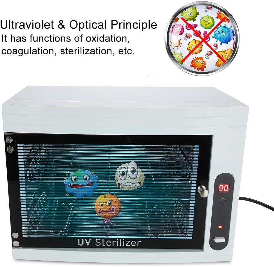 UV Sterilizer 220v, Manicure Tools Uv Disinfection Cabinet Scissors ...