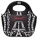 SWEET CONCEPTS Insulated Reusable Neoprene Lunch Bag - Black