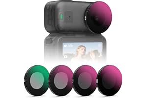 MINGVEN Osmo Nano ND Filter Set with Screen Protector, CPL + ND Filters for DJI Osmo Nano Standard Combo Accessories, 4 Pack 