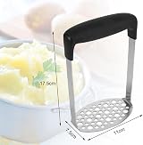 RosewineC Stainless Steel Potato Masher with Non Slip Handle view 5