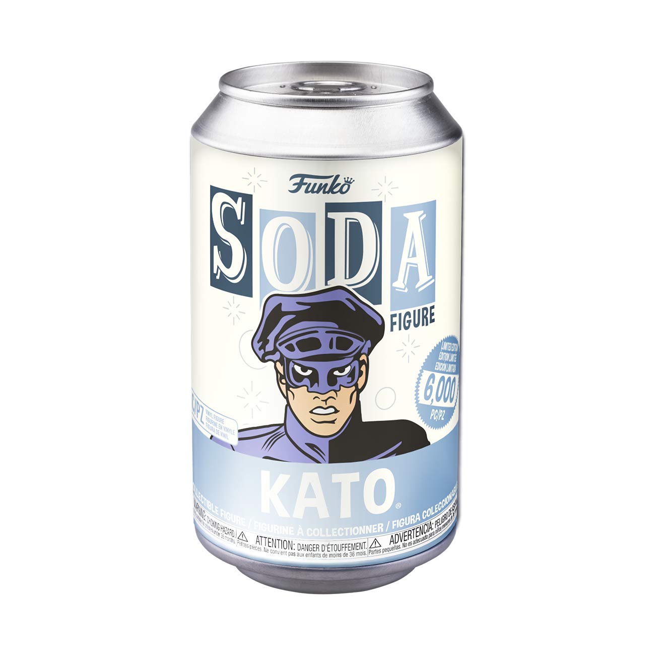 Vinyl Soda: Green Hornet - Kato. CHASE!! This POP! figure comes with a 1 in 6 chance of receiving the special addition alternative RARE chase version