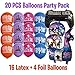 VERSAINSECT Game Party Supplies, Birthday Balloons, Bracelets, Cupcake Toppers (20 Balloons)