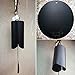 Agirlgle Large Wind bell Wind Chimes outdoor indoor HWMC Heroic Windbell, 28-Inch Garden wind chimes amazing grace for Patio and Terrace - Best Metal Musical Windchime and Home Decoration (black 28in)