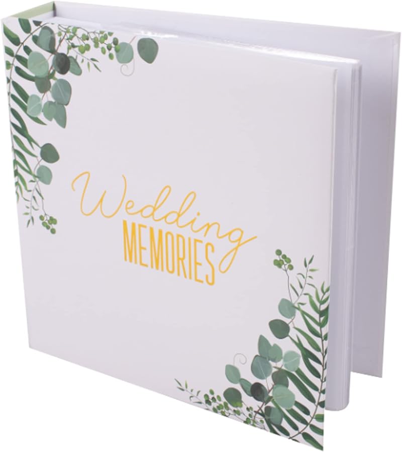 RSW Perfect Day Wedding Photo Album Green Floral 200 6x4