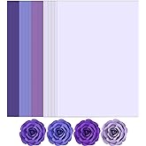Purple Colored Cardstock, Art Kraft Cover Stock Paper, 65lb/175GSM for Card Construction Making, Scrapbooking, Printing, Quilling and Crafts DIY 4 Shades 40 Sheets, 10 Sheet Each Color