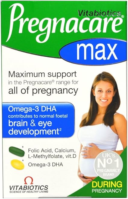 Amazon Com Vitabiotics Pregnacare Max 84 Tablets Capsule S Case Of 4 Health Personal Care