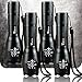 Timlon 4 Pack Tactical Flashlight Portable Emergency Flashlight 5 Mode Switch Adjustable Focus Zoomble Flashlights XML-T6 Ultra Bright 2000Lumen Aluminum Alloy Waterproof Flashlights(Black)