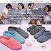 HomeTop Men's Comfort Breathable Moisture-Wicking Spring Summer Slip On Memory Foam House Slippers Shoes Indoor/Outdoor (9-10 D(M) US, Gray)