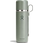 Hydro Flask Hot Flask & Cup – Insulated Stainless Steel, Hot Drink Travel Container for Coffee & Tea 28 Oz Agave Green