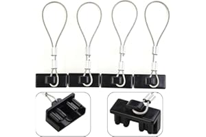 4pcs Black Rectangular 50A Anderson-Style Battery Connector Dust Covers for Caravan, Forklifts, Tow Vehicles & 600V Power App