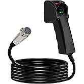 Wired Winch Remote Control Fit for Smittybilt XRC Gen2 XRC8 XRC9.5K XRC12 | For Smittybilt XRC15 X2O Gen2 10K 12K 15K 17.5K For Jeep Wrangler JK JL JT Handheld Controller Replaces SB97495-50 97495-50