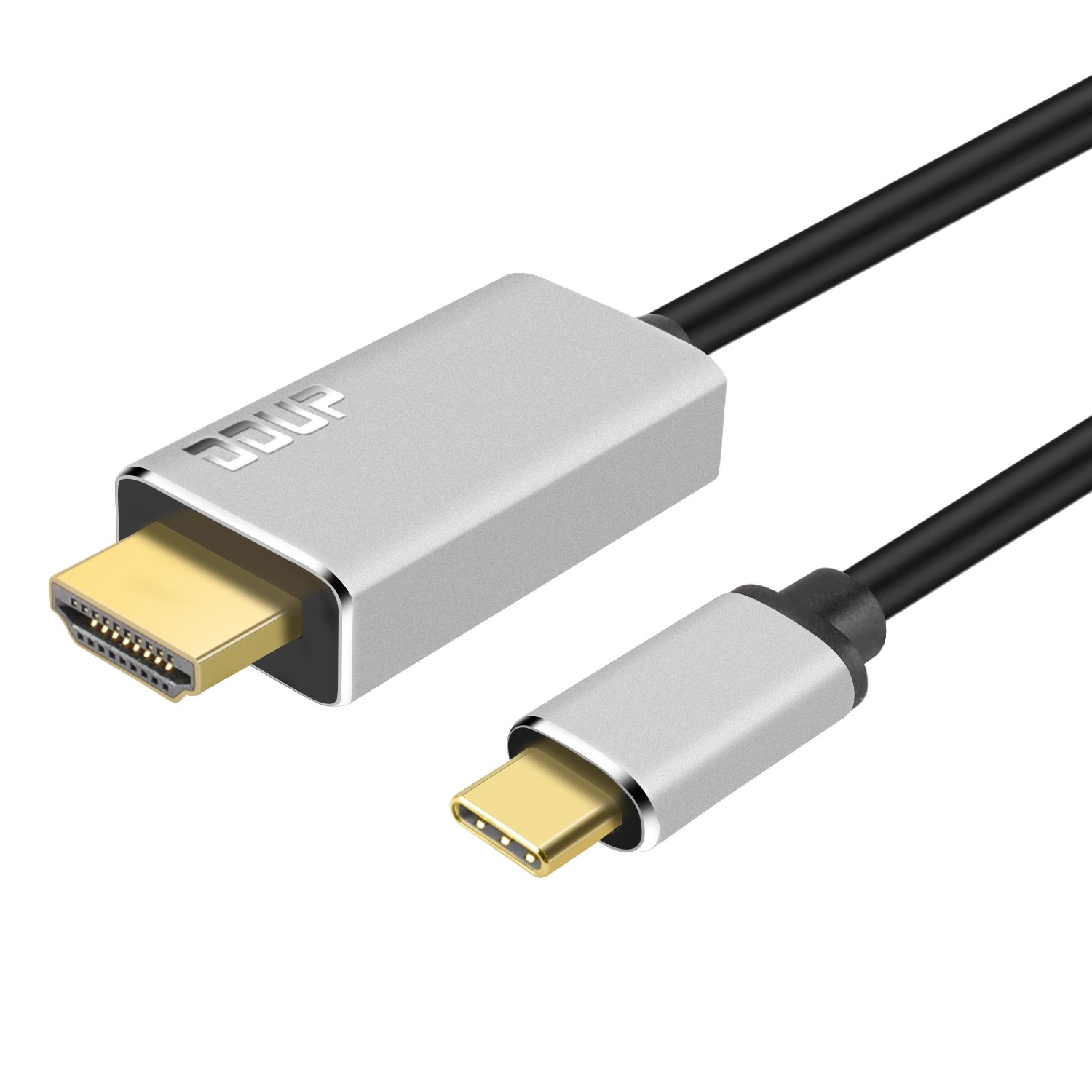 DDup USB C to HDMI Cable 4K 60Hz, USB 3.1 TypeC to HDMI