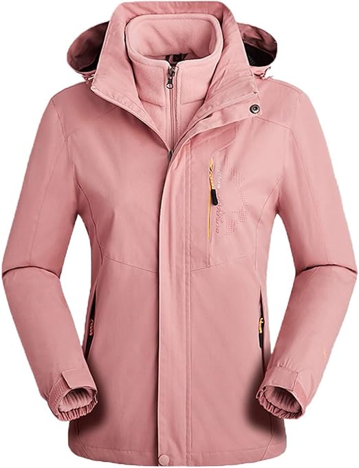 Doudoune Légère Femme Pioneer Camp - Coupe-vent, Déperlante, Avec Capuche - Matelassée Et Compacte - Pour Randonnée, Voyage Et Mi-saison