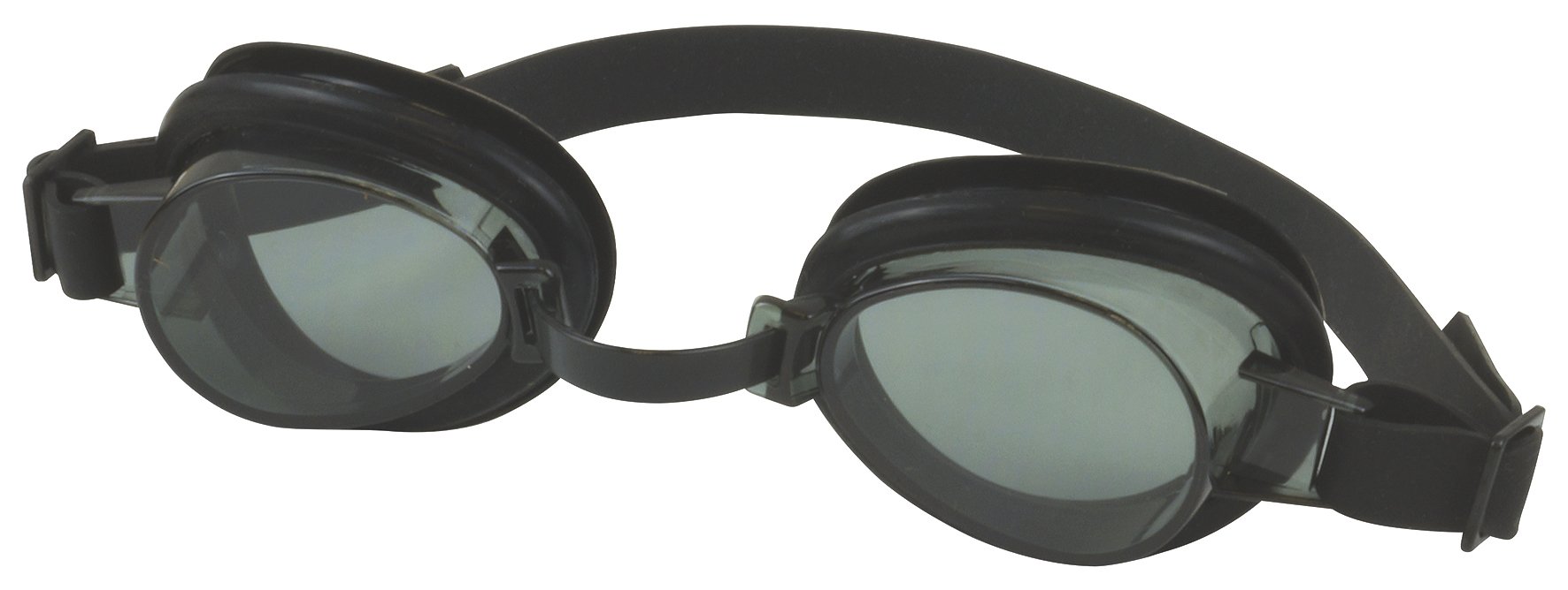Swimtech Unisex's Boy's Aqua Swimming Goggles-Black, Junior, STG100B