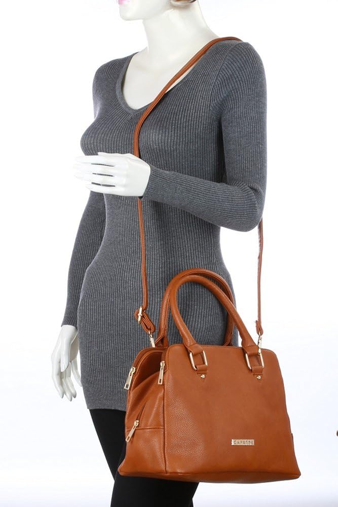 caprese marleen women's satchel (brown) ()