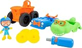 Blippi Monster Truck Build Toy with Racer Figure & Interchangeable Bodies - view 2
