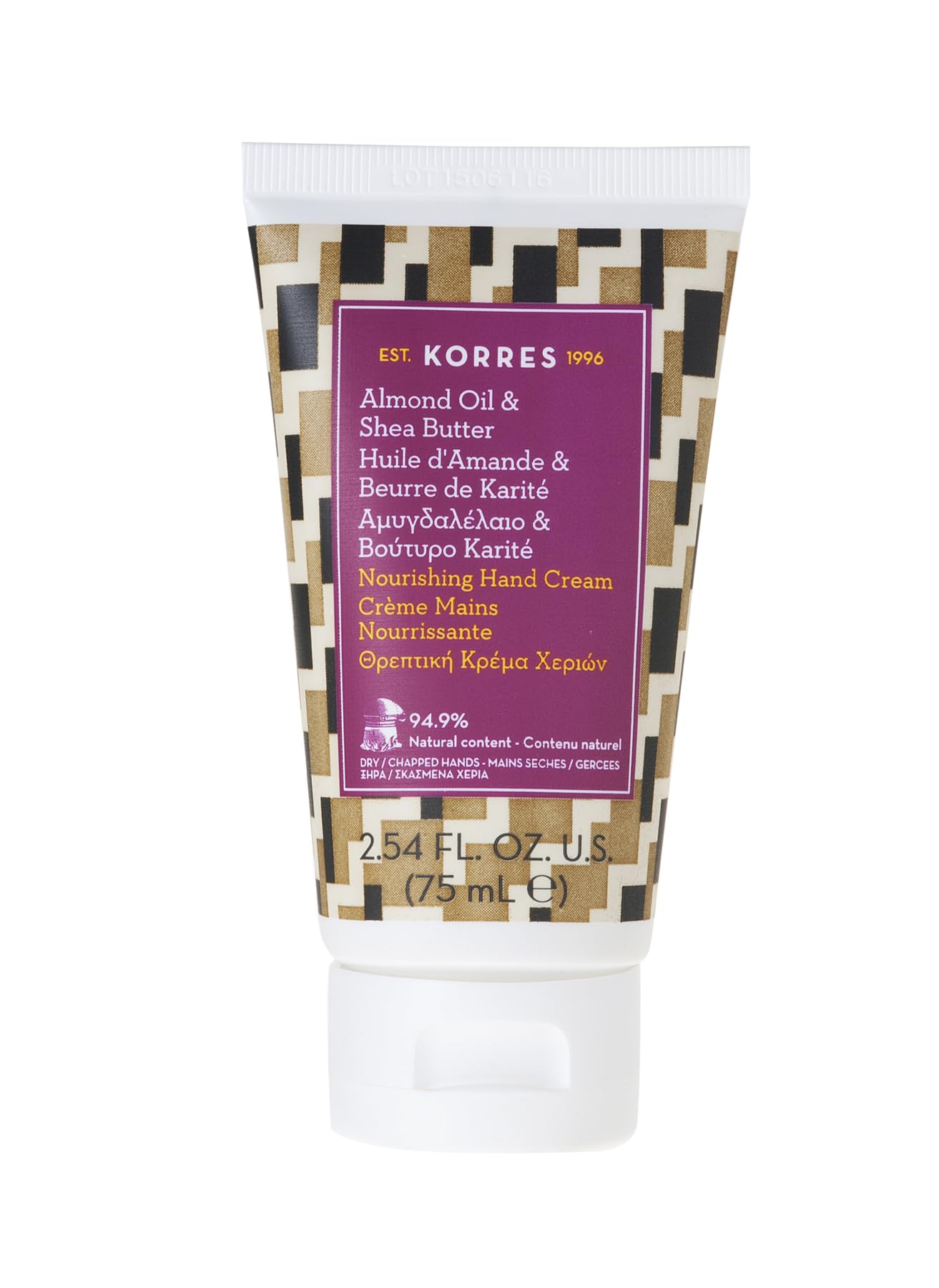 KORRES Almond Oil and Shea Butter Hand Cream 75 ml