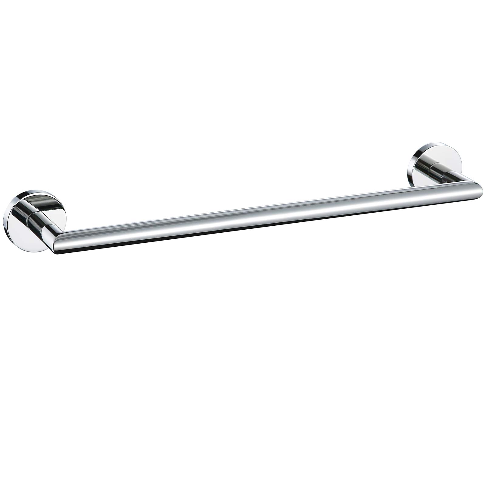 SWHYGER 18 Inch Polished Chrome Hand Towel Bar,SUS304 Stainless Steel Towel Holder Bathroom Towel Rack,Towel Rod Wall Mount,96018-2-18C.