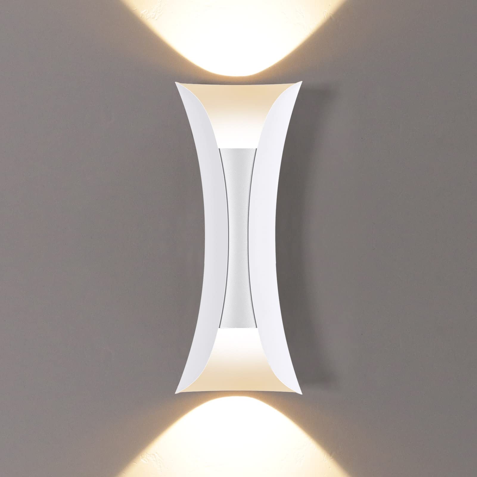 KAWELL 20W Creative Modern Wall Light LED Wall Wash Lights Waterproof IP65 Aluminum Wall Lamp LED Indoor Outdoor for Bedroom Living Room Bathroom Entrance Stairs Porch Corridor — image 1