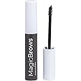 MCoBeauty Magic Brows Tinted Brow Gel in Medium/Dark, Volumizing, Water-Resistant, Quick-Drying, Buildable Formula for Natural to Bold Brows, Vegan, Cruelty Free