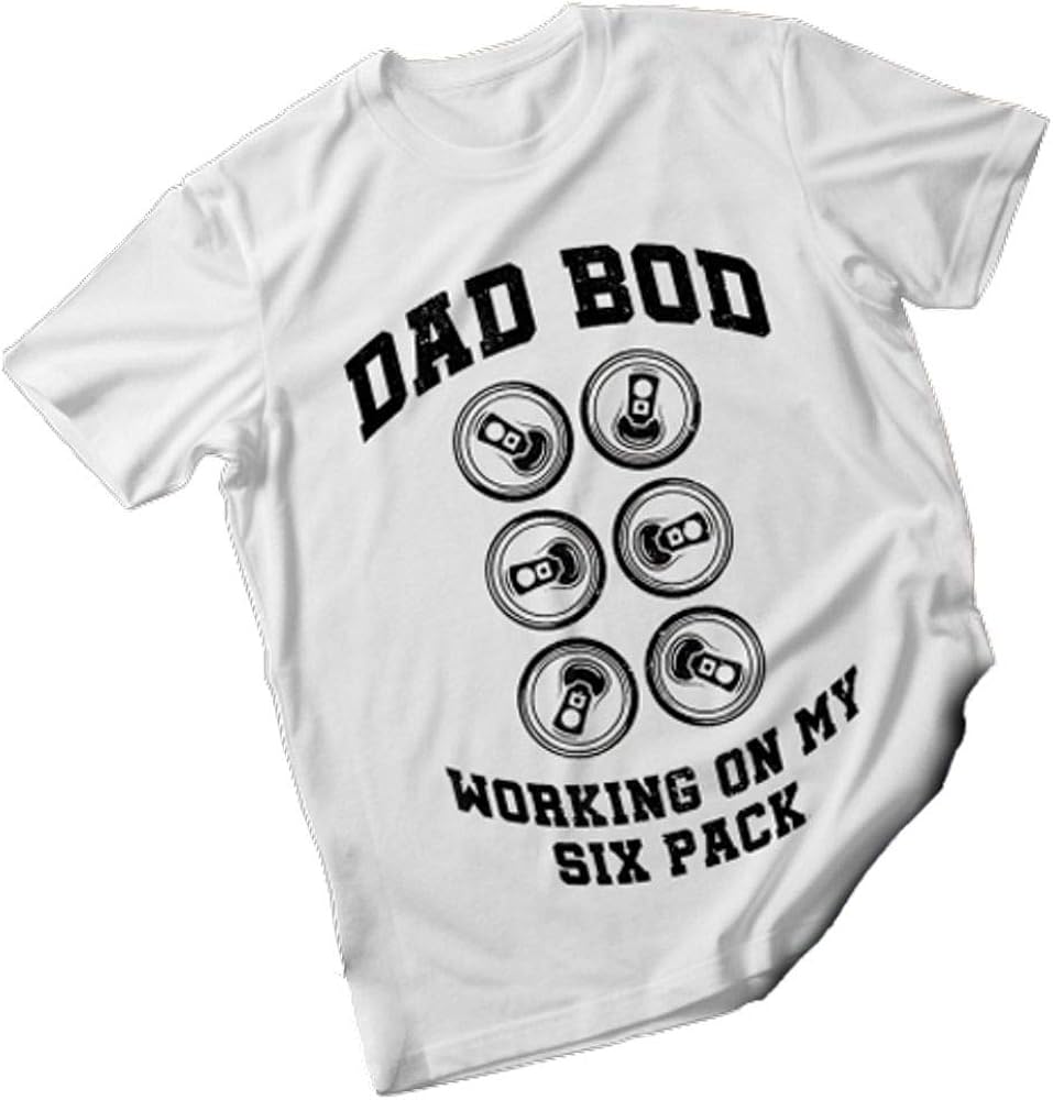 Dad BOD Working On My Six Pack dad Shirt Fathers Day Shirt