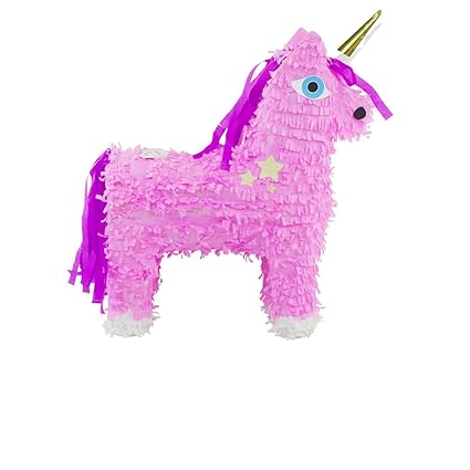 Folat 60921 - Piñatas Einhorn - 57 x 37cm - rosa / pink