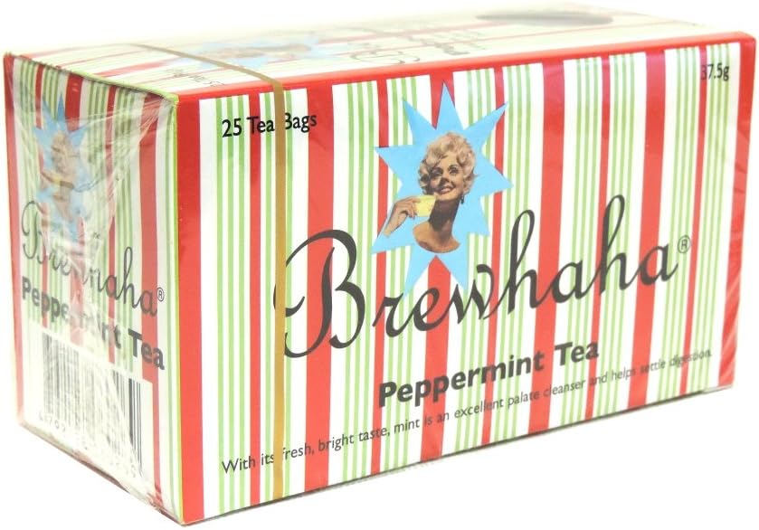 Brewhaha Peppermint Tea (25 Bags/50g)