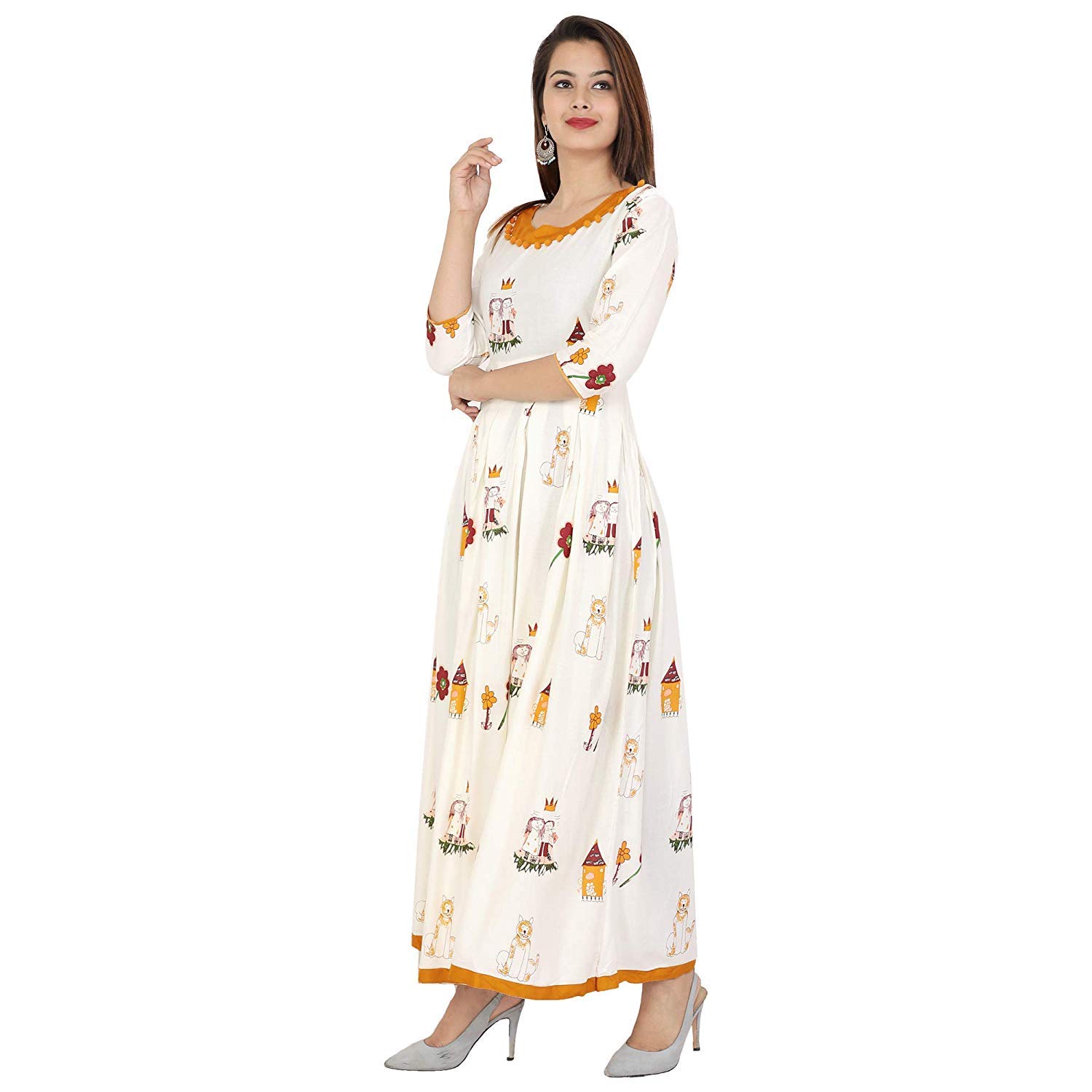 women's cotton long kurti ruchi surat