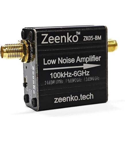 Amazon.com: AURSINC ZK09-BM LNA Amplifier,100k-10GHz Broadband