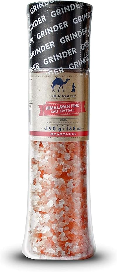 Silk Route Spice Company Himalayan Pink Salt Giant Grinder 390g 13.8oz